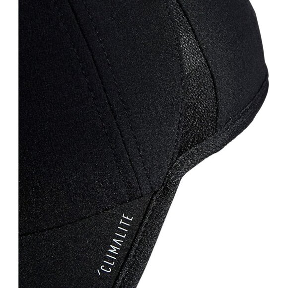 Men's Black Superlite Hat – Lightweight Athletic Running Cap for Workouts - Picture 7 of 7